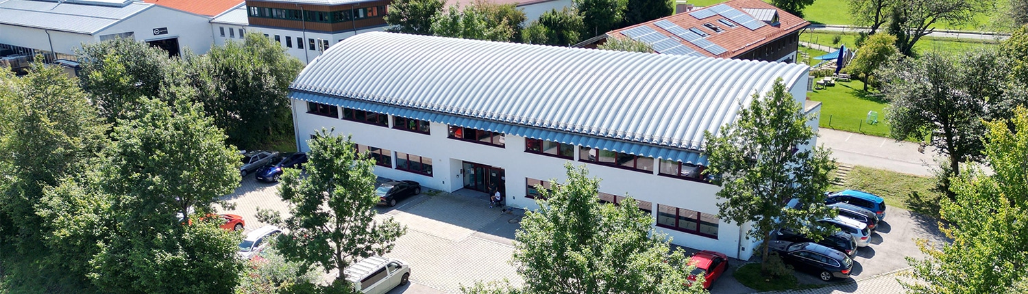 Aerial Photo of SEP Logistk AG headquarters in Weyarn